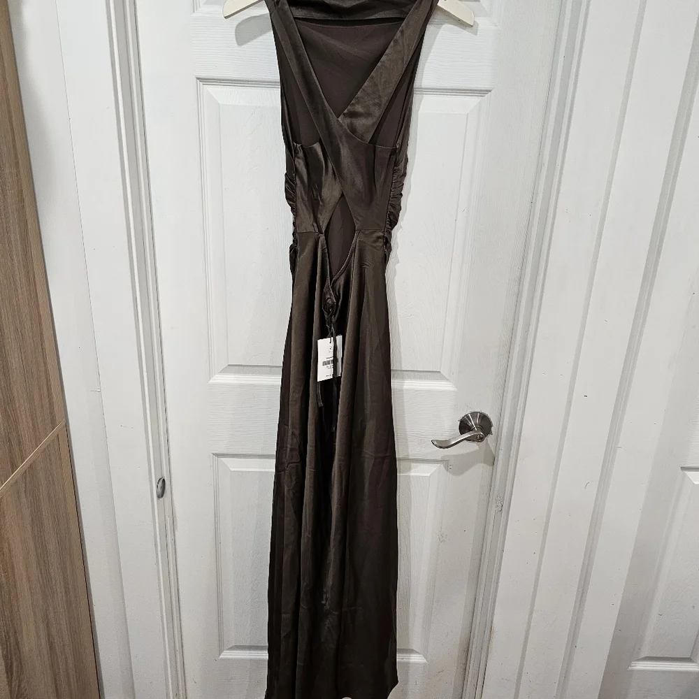 NWT Reformation Anaiis Silk Dress - Picture 3 of 8